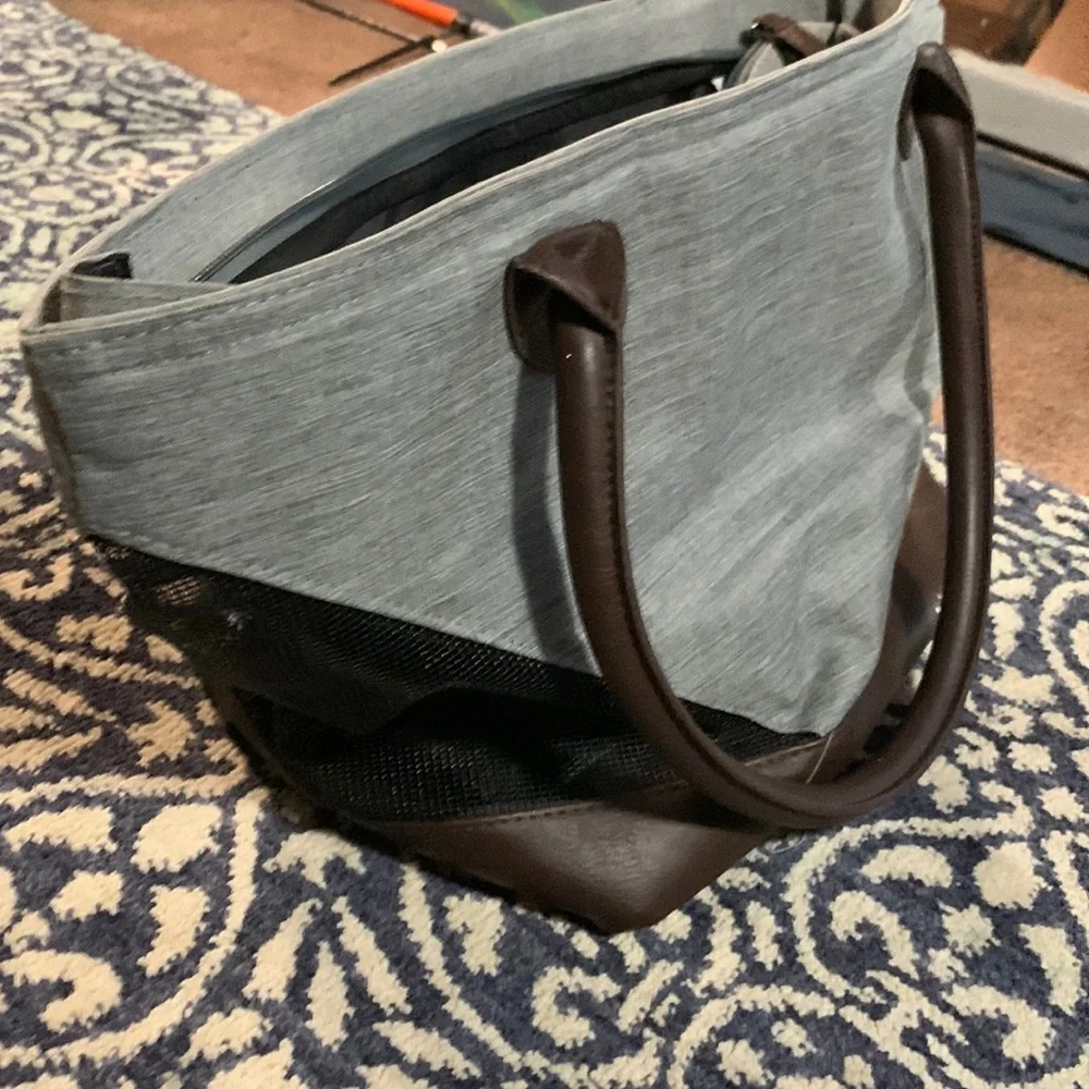 MESH and CANVAS PET PURSE/CARRIER